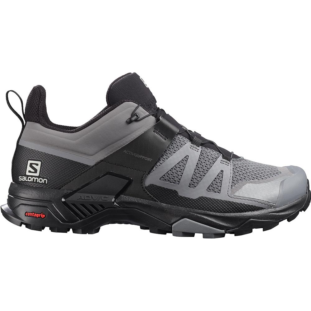 SALOMON X ULTRA 4 Philippines - Men's Running Shoes - Gray | 175382-OZX